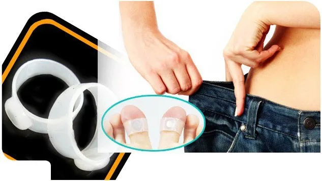 Japanese Weight Loss Magnetic Slimming Toe Rings 1